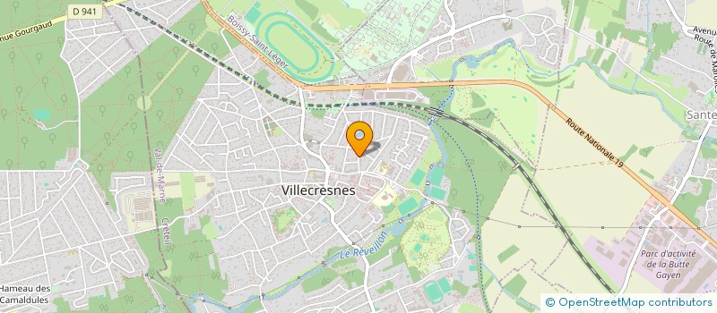 localisation de l'entreprise MONSIEUR RENILDO DOS SANTOS FERREIRA  VILLECRESNES