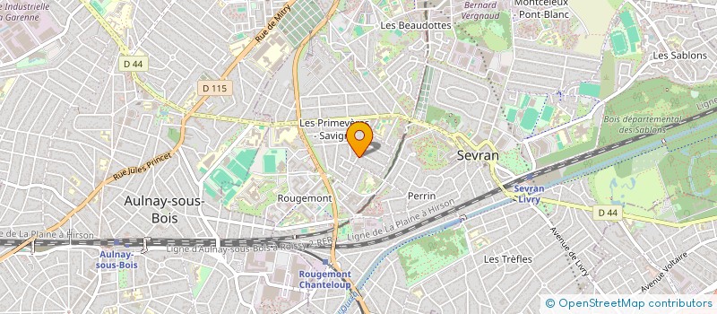 localisation de l'entreprise MONSIEUR RENOND LOUIS-JEAN à SEVRAN