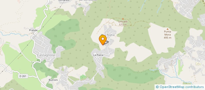 localisation de l'entreprise MONSIEUR RENZO ANTONIETTI  ALATA