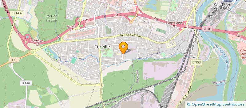 localisation de l'entreprise MONSIEUR RENZO CORRADO  TERVILLE