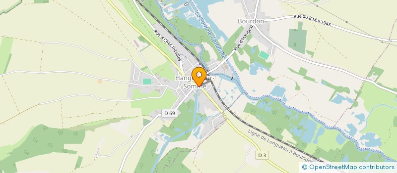 localisation de l'entreprise MONSIEUR RENZO PETROCELLI  HANGEST-SUR-SOMME