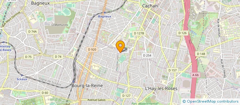 localisation de l'entreprise MONSIEUR RENZO ROMANO à CACHAN