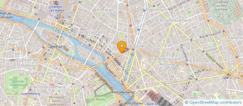 localisation de l'entreprise MONSIEUR REOUVEN BOUHANNA  PARIS