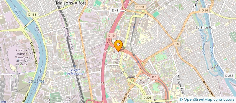 localisation de l'entreprise MONSIEUR REOUVEN MARCIANO  CRETEIL