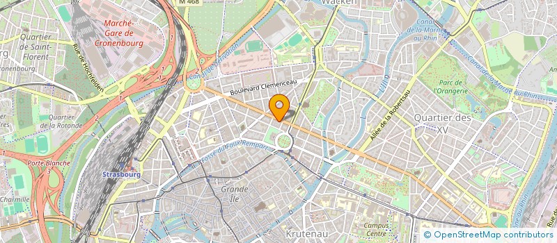 localisation de l'entreprise MONSIEUR REOUVEN SELLAM  STRASBOURG