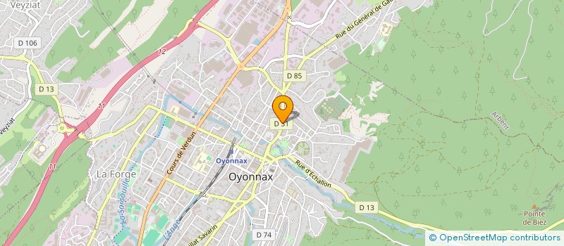 localisation de l'entreprise MONSIEUR RESAT KILIC à OYONNAX