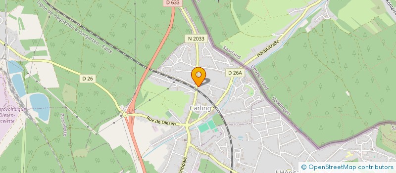 localisation de l'entreprise MONSIEUR RESAT KRASNICI  CARLING