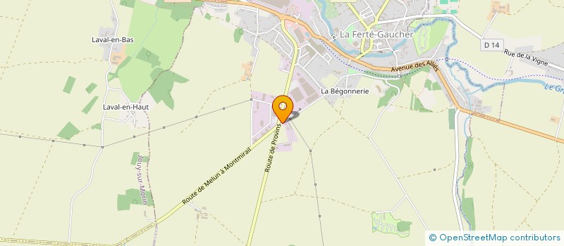 localisation de l'entreprise MONSIEUR RESHAT ORUQI à LA FERTE-GAUCHER