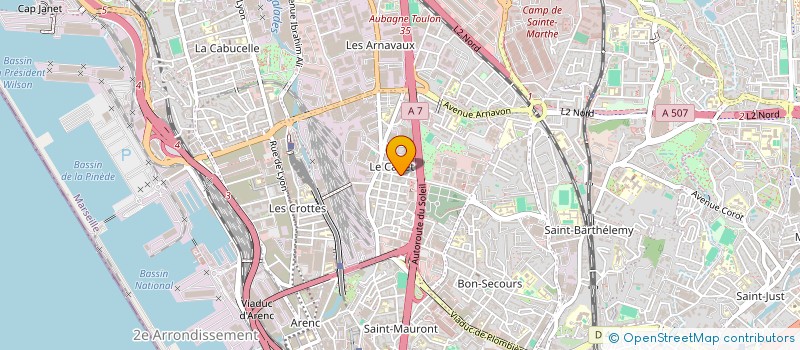 localisation de l'entreprise MONSIEUR RESIT TATLI  MARSEILLE