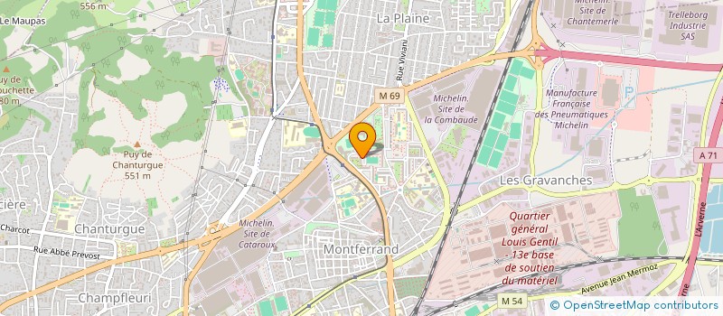 localisation de l'entreprise MONSIEUR RESUL BUYUKUYSAL à CLERMONT-FERRAND