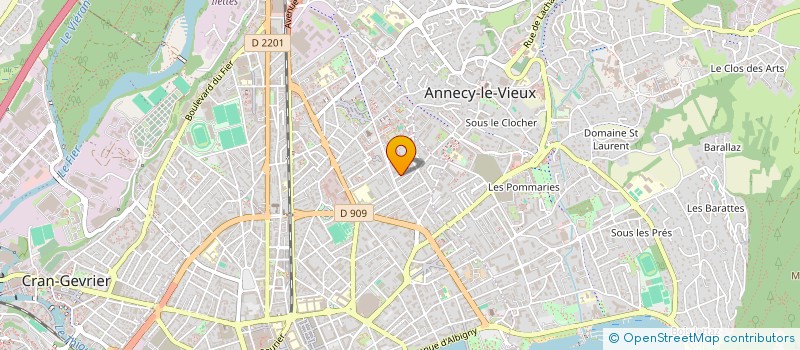 localisation de l'entreprise MONSIEUR RESUL KACIU à ANNECY