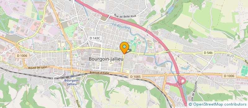 localisation de l'entreprise MONSIEUR RESUL KOLVER à BOURGOIN-JALLIEU