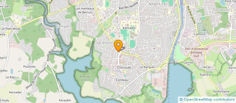 localisation de l'entreprise MONSIEUR RESUL SACAKLIDIR à VANNES