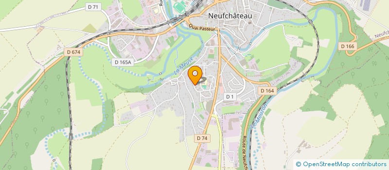 localisation de l'entreprise MONSIEUR RESUL YILMAZ  NEUFCHATEAU