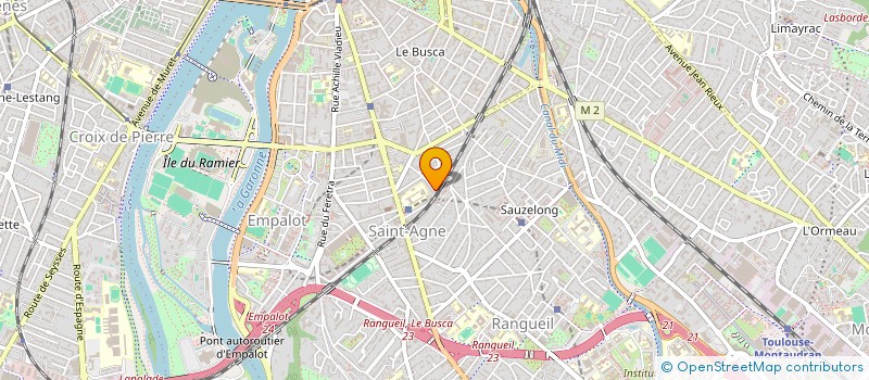 localisation de l'entreprise MONSIEUR REUBEN MANZART-SIMMONS  TOULOUSE