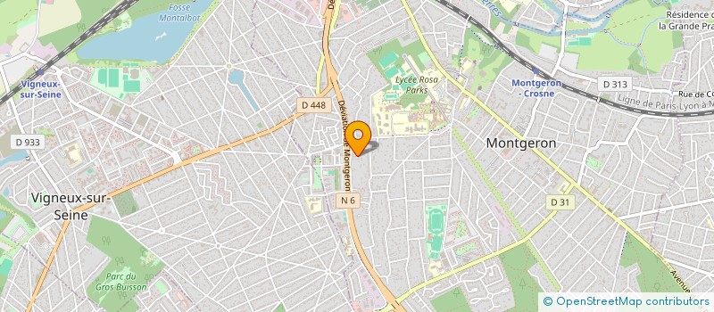 localisation de l'entreprise MONSIEUR REUEL RODRIGO TOSTES DE OLIVEIRA à MONTGERON