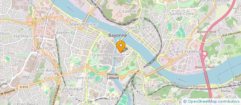 localisation de l'entreprise MONSIEUR REUVEN ELLIA à BAYONNE