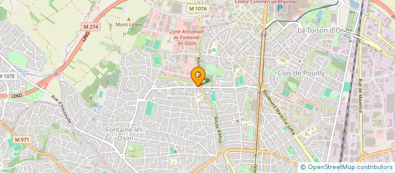 localisation de l'entreprise MONSIEUR REVAZ ANDGULADZE  FONTAINE-LES-DIJON