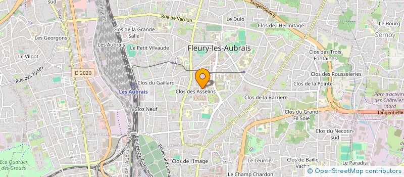 localisation de l'entreprise MONSIEUR REVAZ KHOMOYAN  FLEURY-LES-AUBRAIS