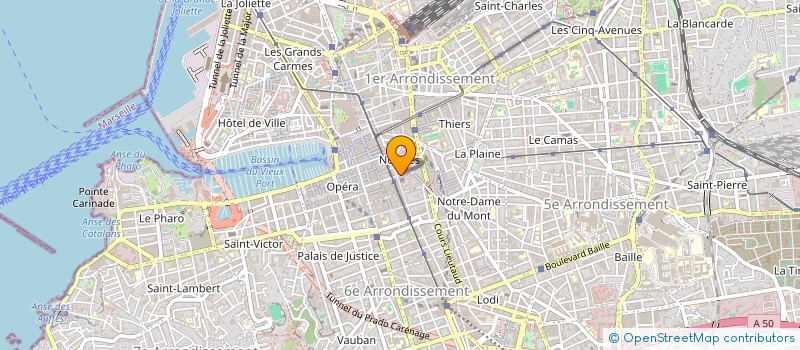 localisation de l'entreprise MONSIEUR REVELINO ANELLI à MARSEILLE 1