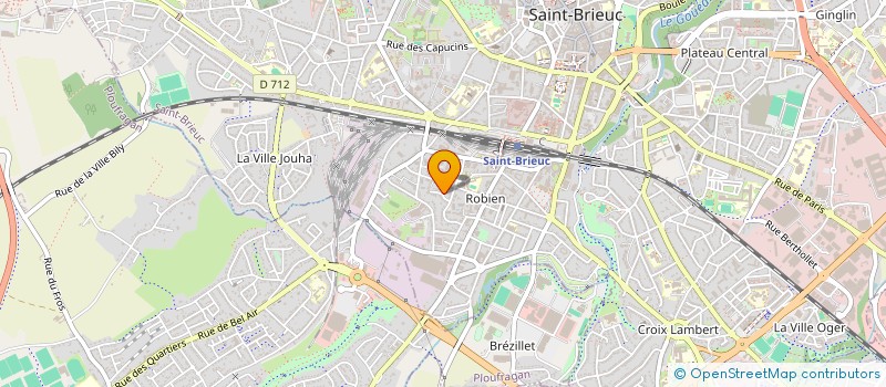 localisation de l'entreprise MONSIEUR REWAZ JAMIL OMAR à SAINT-BRIEUC