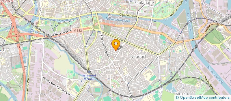 localisation de l'entreprise MONSIEUR REXHEP SULOLLARI à STRASBOURG