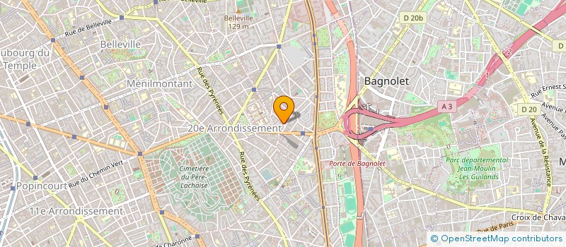 localisation de l'entreprise MONSIEUR REYAD OUDRHIRI  PARIS