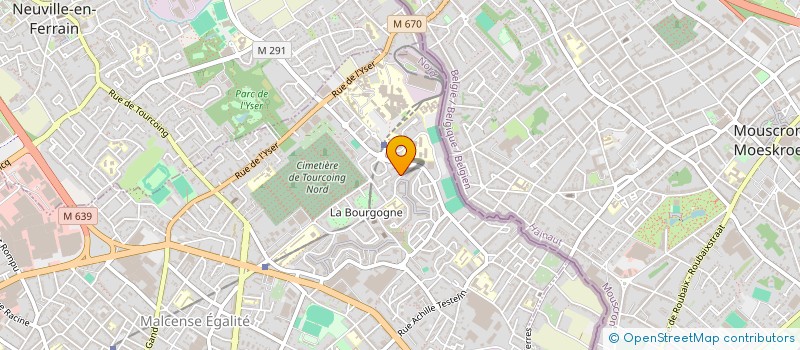 localisation de l'entreprise MONSIEUR REYANNE TERTAG  TOURCOING