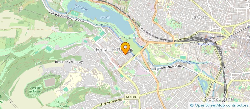 localisation de l'entreprise MONSIEUR REYHANE MERVANT  DIJON