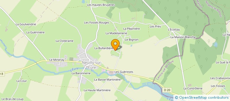 localisation de l'entreprise MONSIEUR REYNAL DUCLOS à LONGNY LES VILLAGES