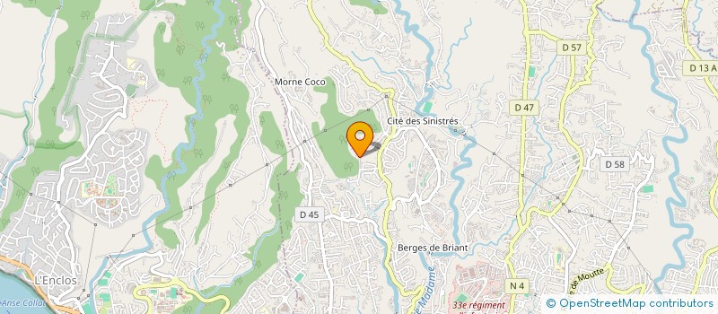 localisation de l'entreprise MONSIEUR REYNALD BIAMBA  FORT-DE-FRANCE