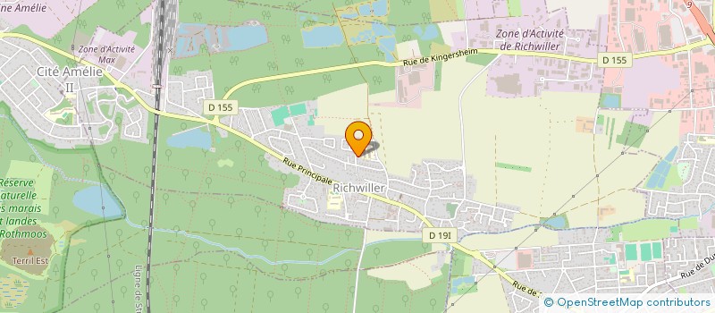 localisation de l'entreprise MONSIEUR REYNALD BILLOIS  RICHWILLER