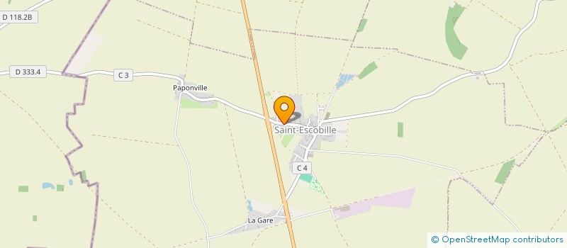 localisation de l'entreprise MONSIEUR REYNALD BOUDET  SAINT-ESCOBILLE