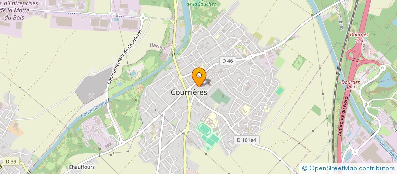 localisation de l'entreprise MONSIEUR REYNALD BOYER à COURRIERES