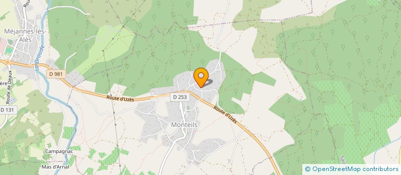 localisation de l'entreprise MONSIEUR REYNALD BRUNEL  SAINT-MICHEL-DE-DEZE