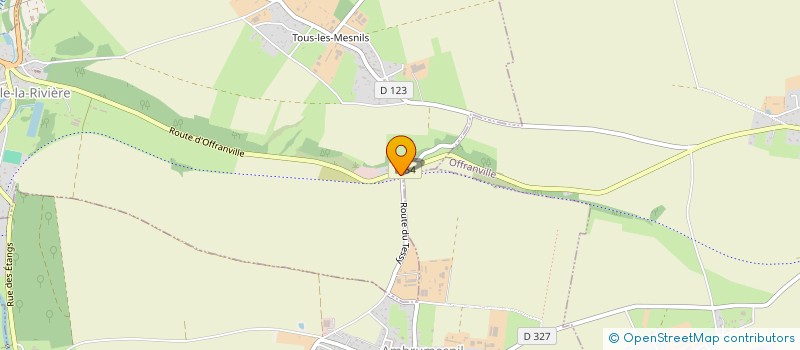 localisation de l'entreprise MONSIEUR REYNALD CHAVENTRE  LONGUEIL