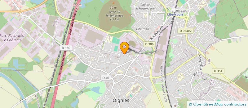 localisation de l'entreprise MONSIEUR REYNALD CIONZYNSKI  OIGNIES