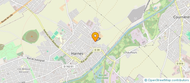 localisation de l'entreprise MONSIEUR REYNALD CIRON  HARNES