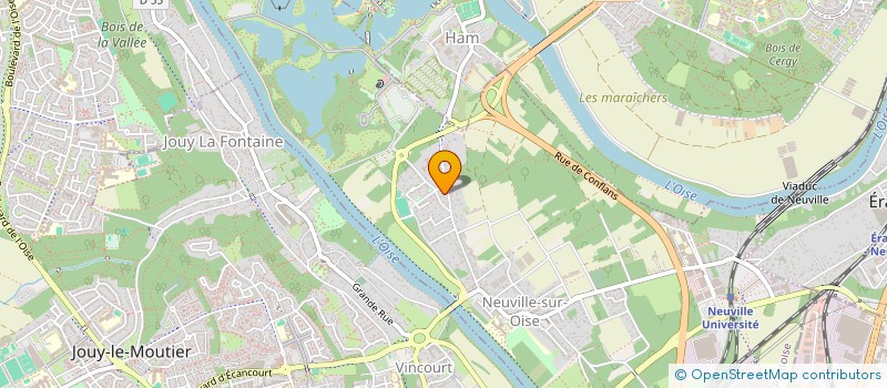 localisation de l'entreprise MONSIEUR REYNALD DEROUBAIX  NEUVILLE-SUR-OISE