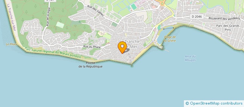 localisation de l'entreprise MONSIEUR REYNALD DOGUET  TRANCHE-SUR-MER (LA)