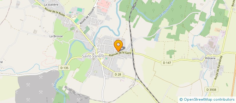 localisation de l'entreprise MONSIEUR REYNALD GRONDIN  SAINT-VARENT