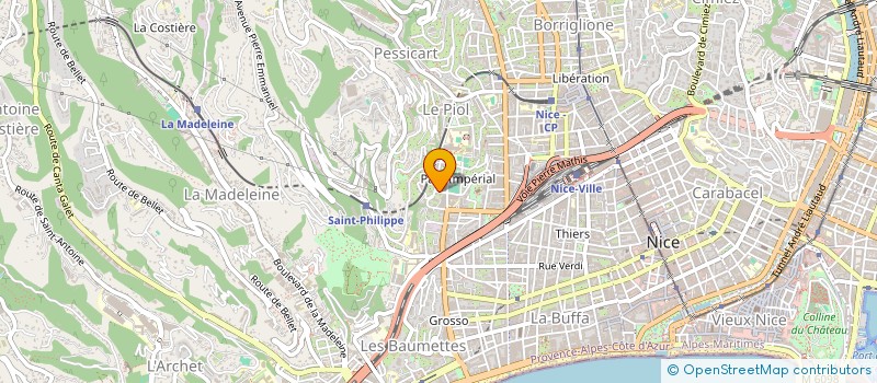 localisation de l'entreprise MONSIEUR REYNALD LAPITZ à NICE