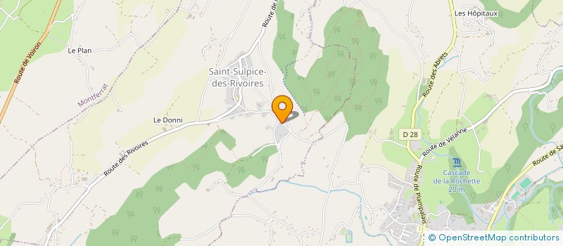 localisation de l'entreprise MONSIEUR REYNALD LEBARD  SAINT-SULPICE-DES-RIVOIRES