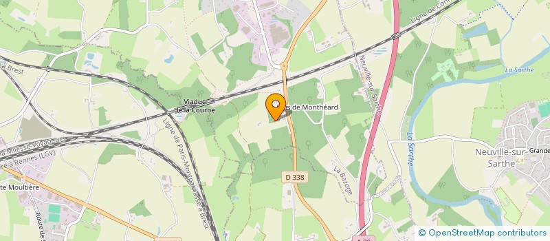 localisation de l'entreprise MONSIEUR REYNALD LECERF  LA BAZOGE