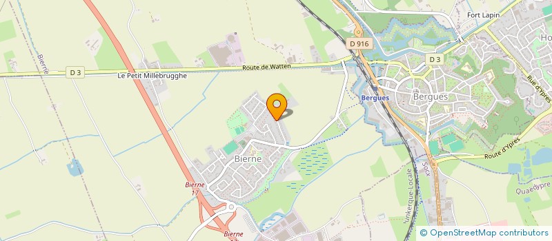 localisation de l'entreprise MONSIEUR REYNALD MAISON  BIERNE