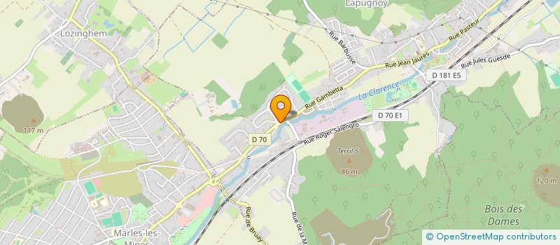 localisation de l'entreprise MONSIEUR REYNALD MOSCHINI  LAPUGNOY