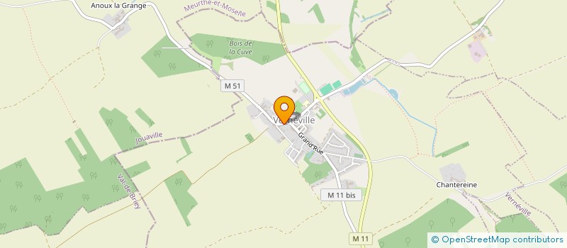 localisation de l'entreprise MONSIEUR REYNALD ROUILLON  VERNEVILLE