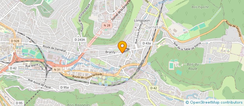 localisation de l'entreprise MONSIEUR REYNALD TURPIN  DARNETAL