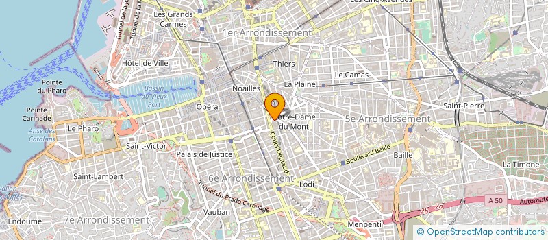 localisation de l'entreprise MONSIEUR REYNALD VANLANDE à MARSEILLE