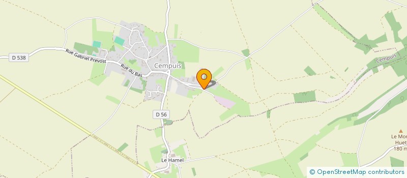 localisation de l'entreprise MONSIEUR REYNALD VASSEUR  BEAUDEDUIT